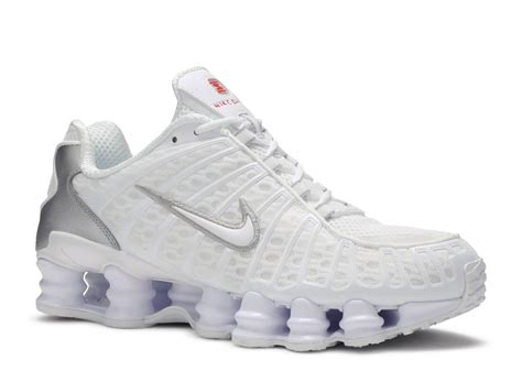 nike shox herren weiss|White Nike Shox Shoes.